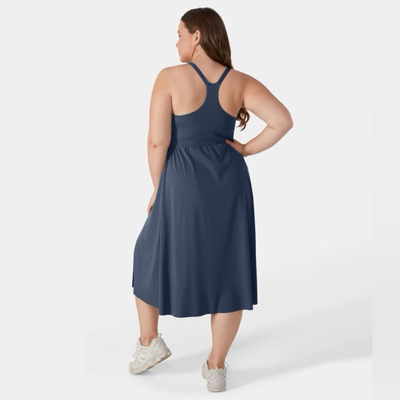 1X Halara Everyday Plus Size Midi Chill Dress-La Land - Picture 2 of 9